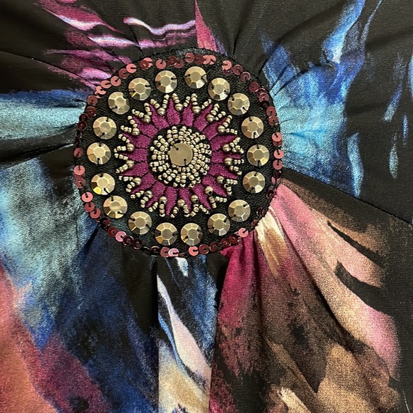 Midnight Velvet Sequins Top SzXl - Picture 7 of 11